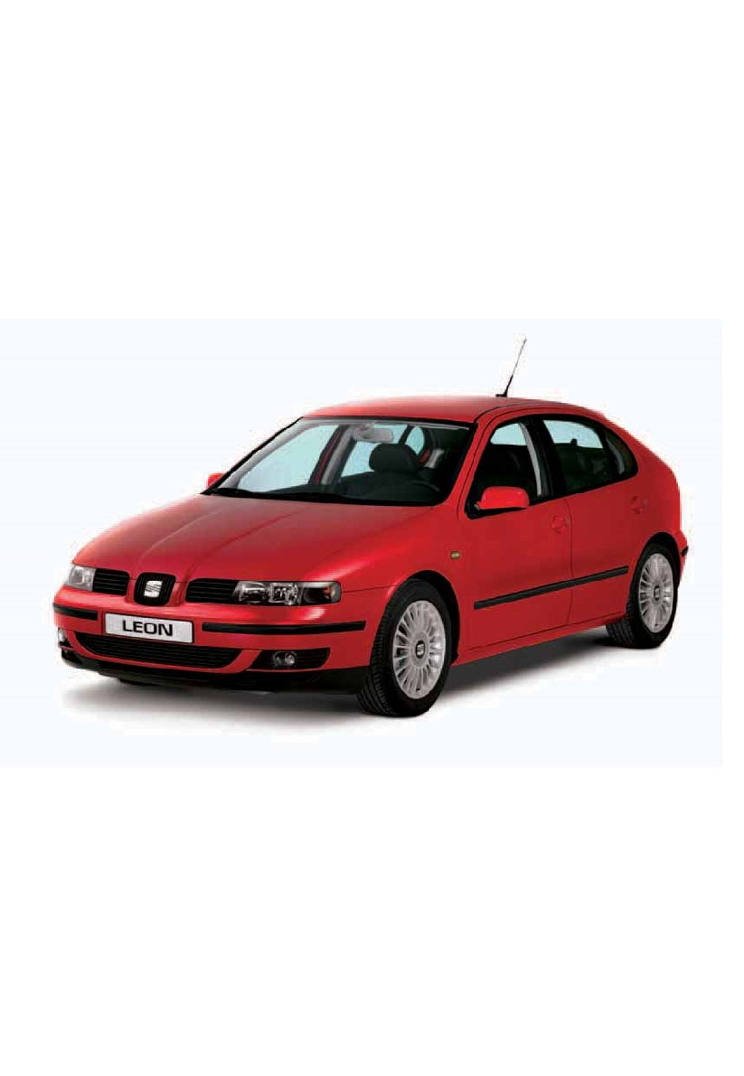 1998-2006 Seat Leon Manuel du propriétaire | Anglais