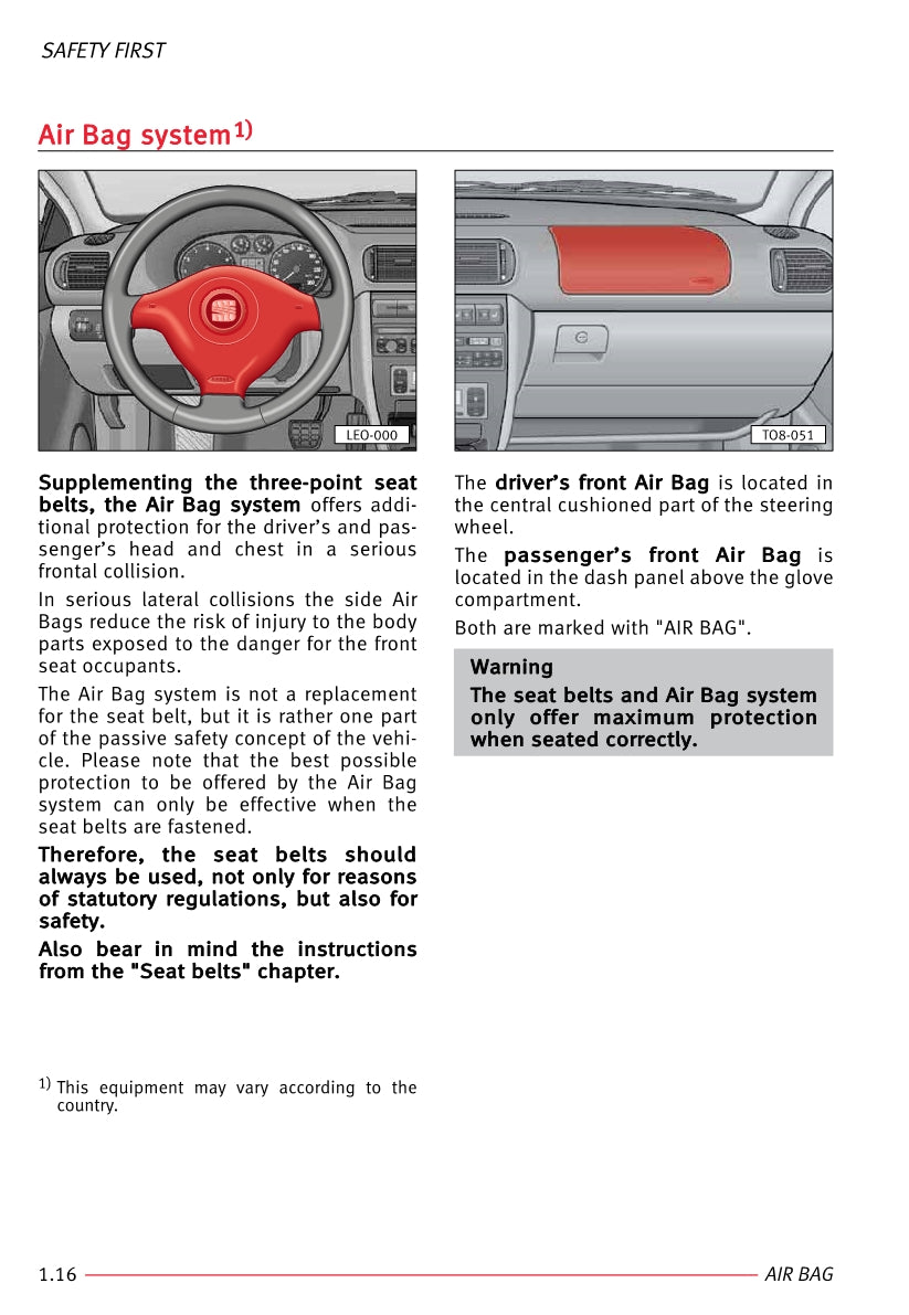 1998-2006 Seat Leon Manuel du propriétaire | Anglais