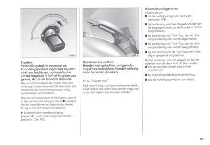 2004-2005 Opel Tigra Twin Top Gebruikershandleiding | Nederlands