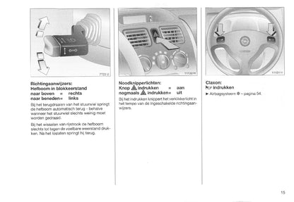 2003-2007 Opel Agila Owner's Manual | Dutch