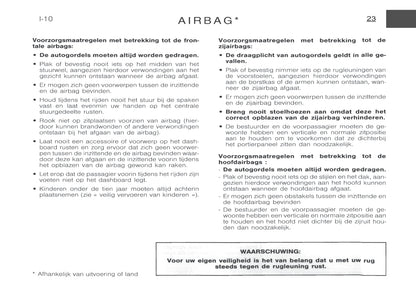 2000-2002 Citroën Xsara Bedienungsanleitung | Niederländisch