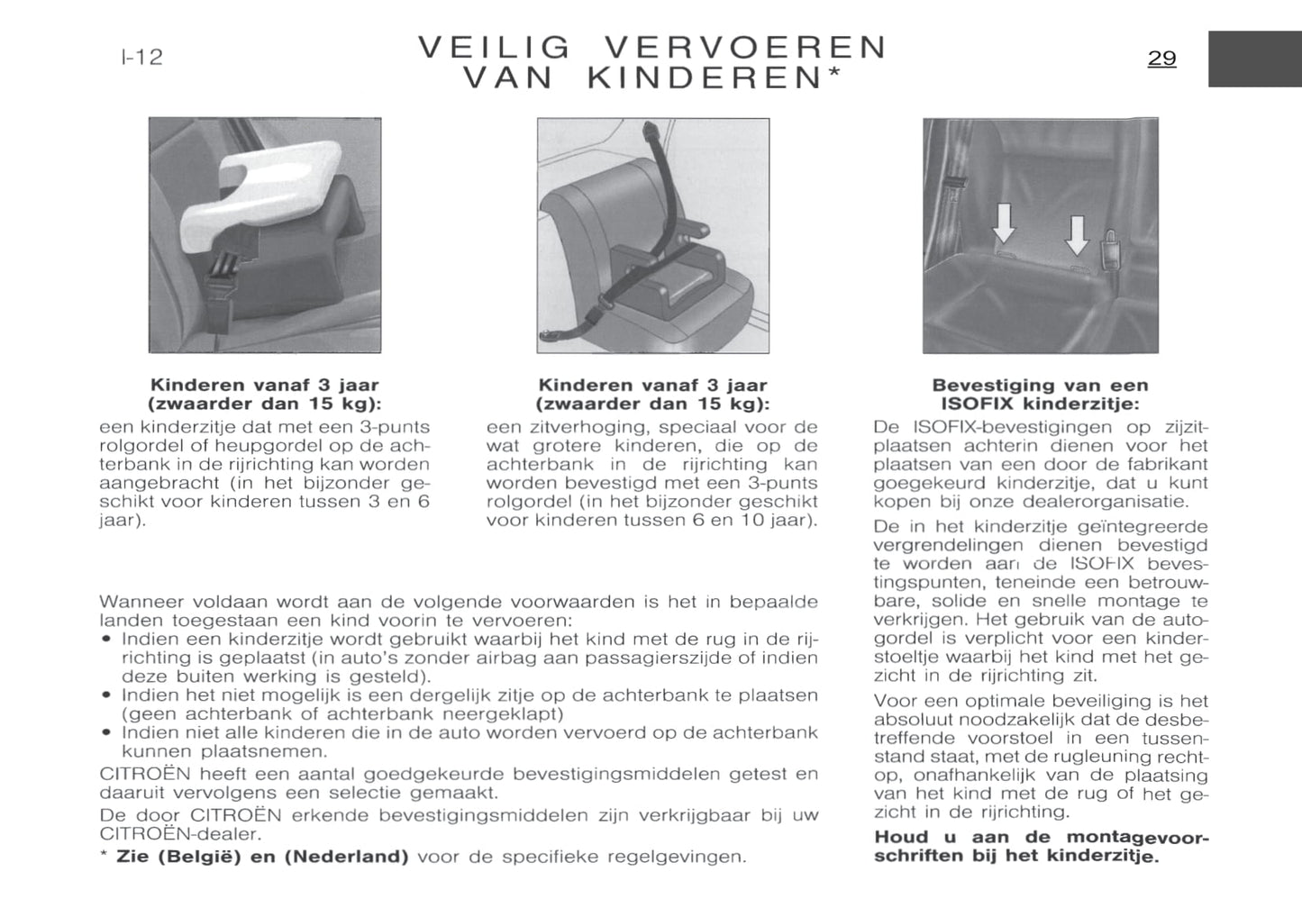 2000-2002 Citroën Xsara Bedienungsanleitung | Niederländisch