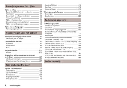 2012-2013 Skoda Superb Owner's Manual | Dutch