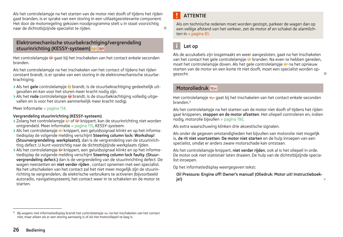 2012-2013 Skoda Superb Owner's Manual | Dutch