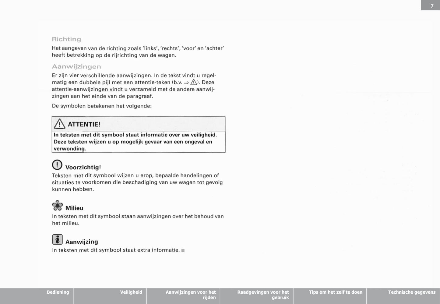 2003-2008 Audi A3 Gebruikershandleiding | Nederlands