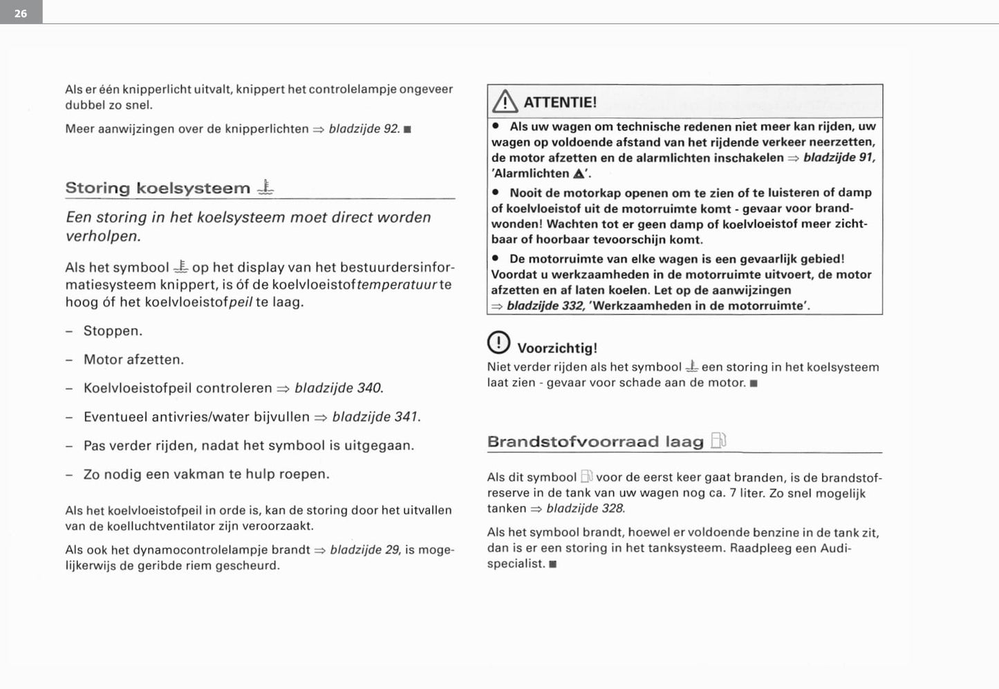 2003-2008 Audi A3 Gebruikershandleiding | Nederlands