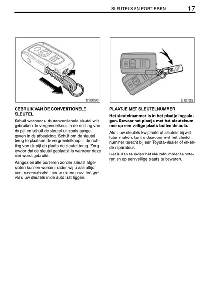 2007-2008 Toyota Corolla Gebruikershandleiding | Nederlands