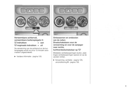 1999-2001 Opel Zafira Gebruikershandleiding | Nederlands