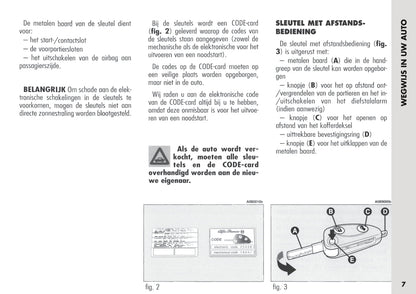 2003-2005 Alfa Romeo 156 Bedienungsanleitung | Niederländisch