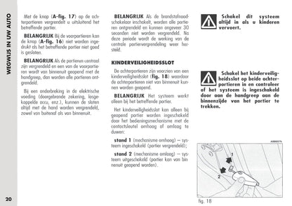 2003-2005 Alfa Romeo 156 Bedienungsanleitung | Niederländisch