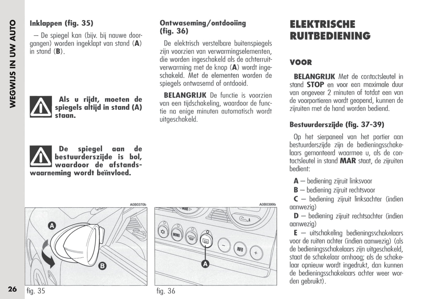 2003-2005 Alfa Romeo 156 Bedienungsanleitung | Niederländisch