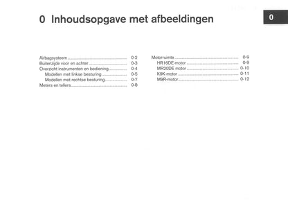 2008-2009 Nissan Qashqai Gebruikershandleiding | Nederlands