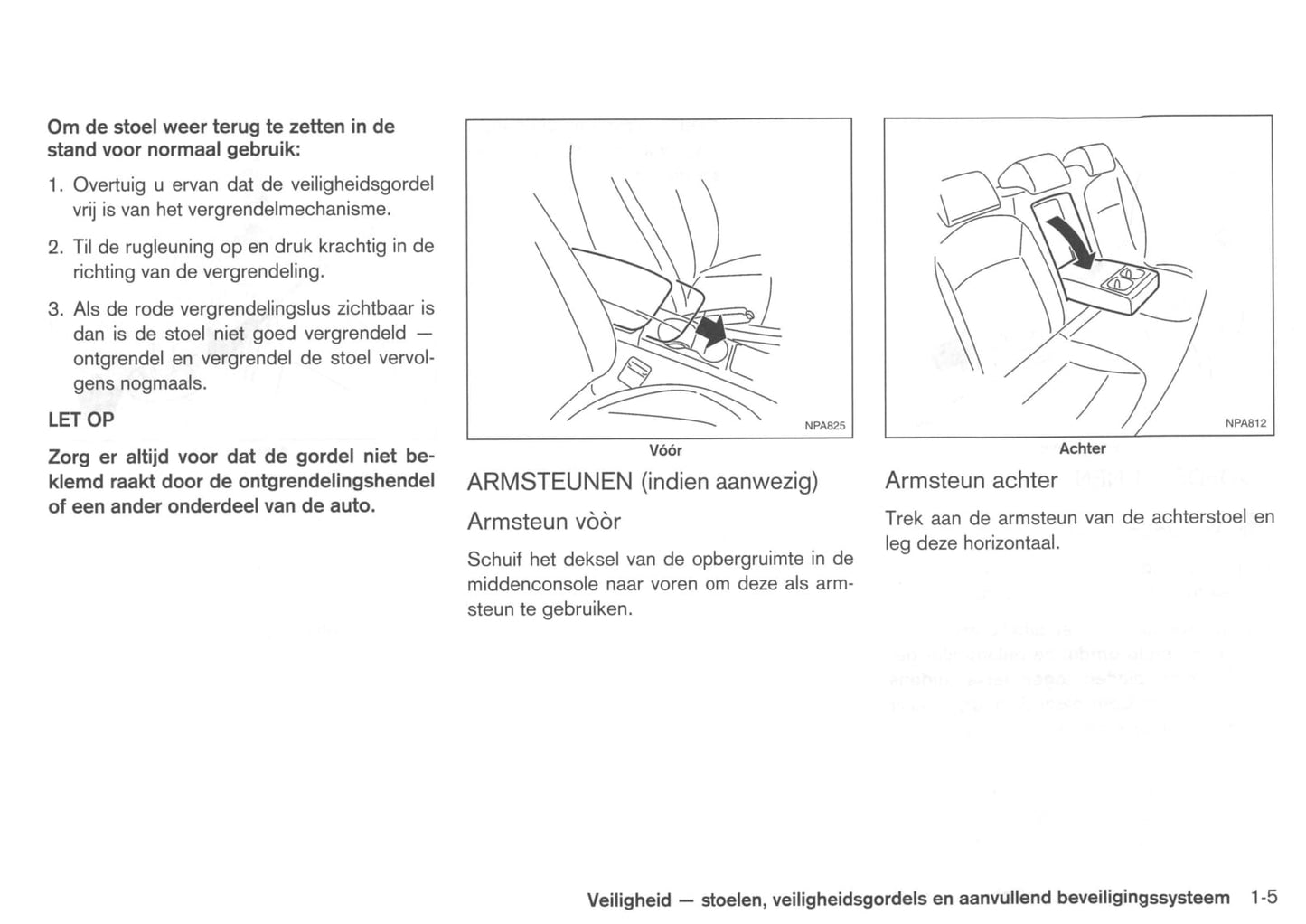 2008-2009 Nissan Qashqai Gebruikershandleiding | Nederlands