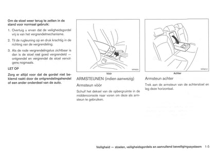 2008-2009 Nissan Qashqai Gebruikershandleiding | Nederlands