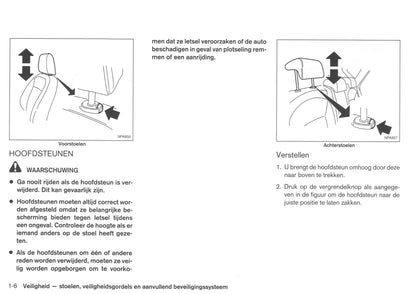 2008-2009 Nissan Qashqai Gebruikershandleiding | Nederlands