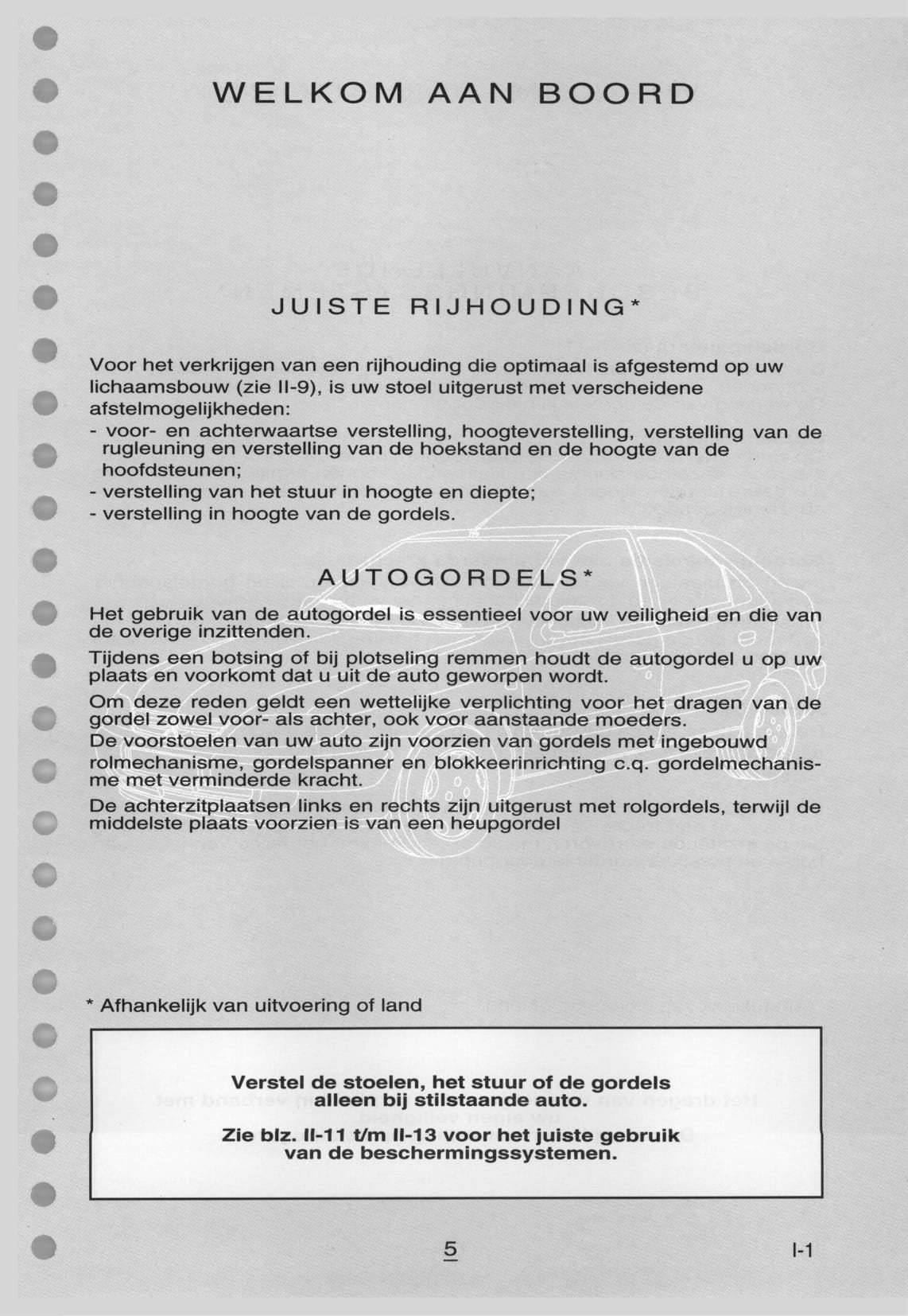 1999-2000 Citroën Xsara Gebruikershandleiding | Nederlands