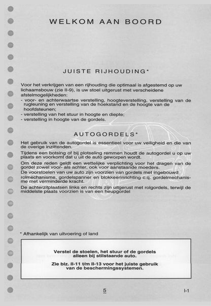 1999-2000 Citroën Xsara Gebruikershandleiding | Nederlands