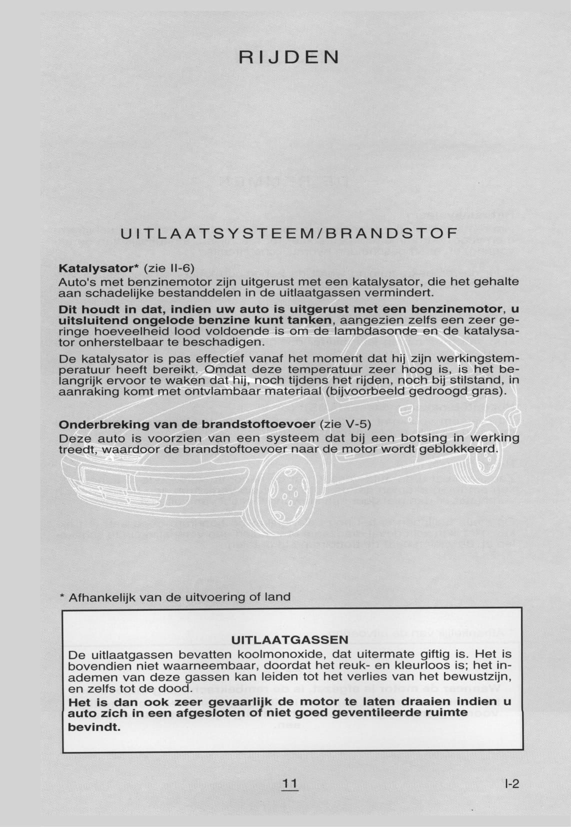 1999-2000 Citroën Xsara Gebruikershandleiding | Nederlands