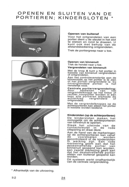 1999-2000 Citroën Xsara Gebruikershandleiding | Nederlands