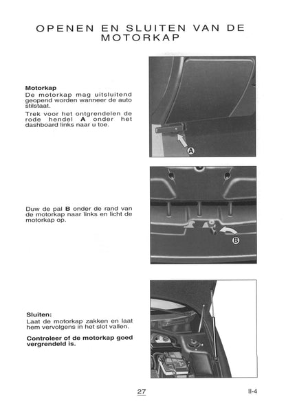 1999-2000 Citroën Xsara Gebruikershandleiding | Nederlands