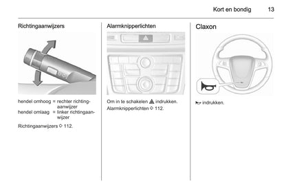 2015 Opel Mokka Owner's Manual | Dutch