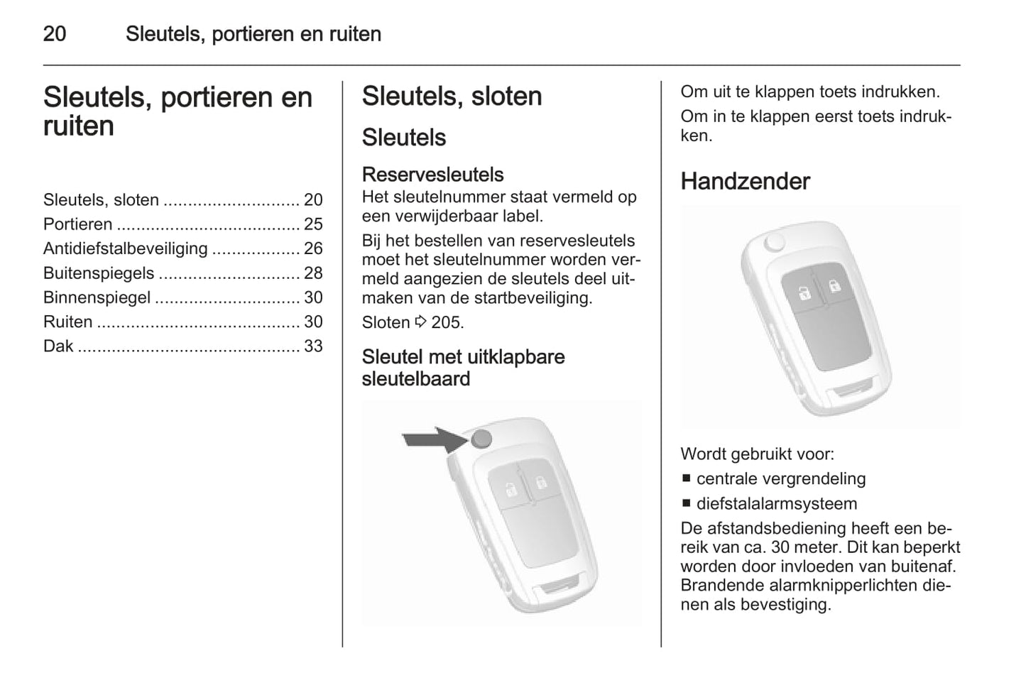 2015 Opel Mokka Owner's Manual | Dutch