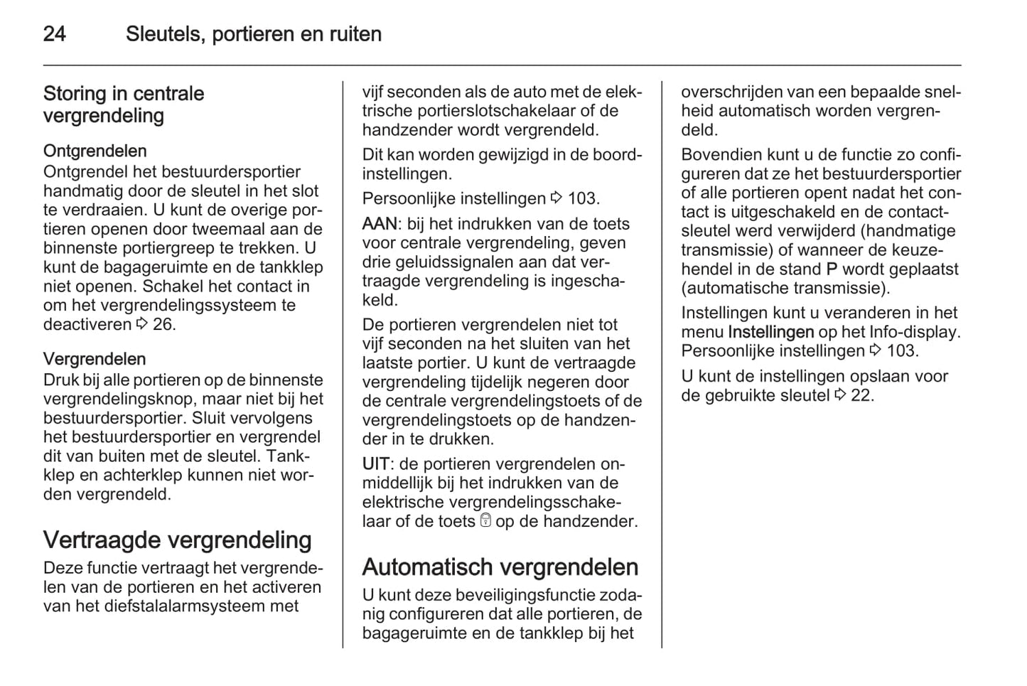 2015 Opel Mokka Owner's Manual | Dutch