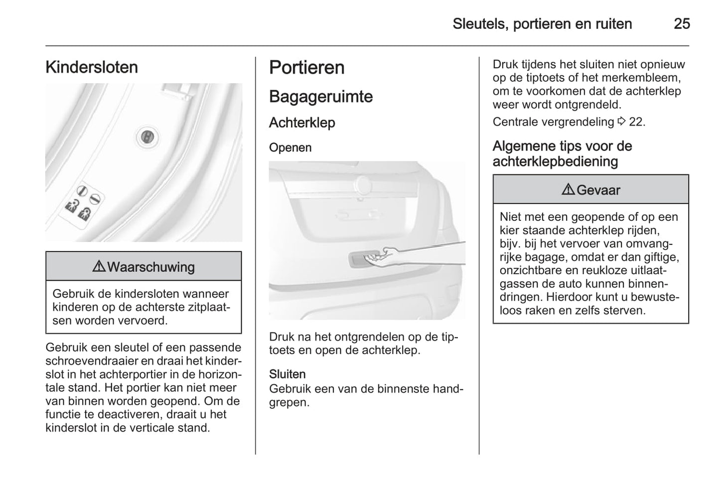 2015 Opel Mokka Owner's Manual | Dutch