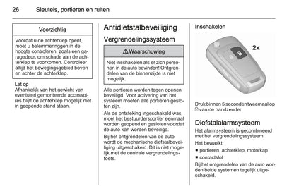 2015 Opel Mokka Owner's Manual | Dutch