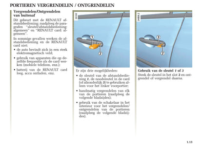 2005-2007 Renault Clio Bedienungsanleitung | Niederländisch