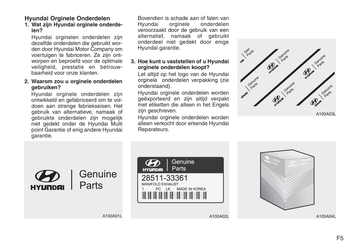 2009-2012 Hyundai i20 Manuel du propriétaire | Néerlandais