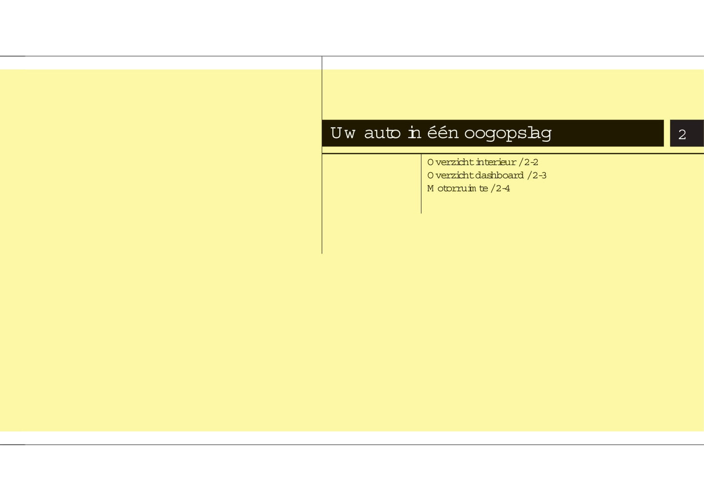 2008-2009 Kia Soul Gebruikershandleiding | Nederlands