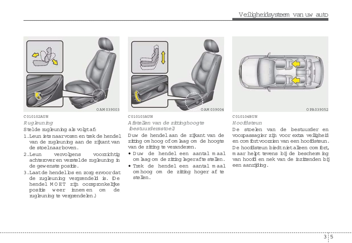 2008-2009 Kia Soul Gebruikershandleiding | Nederlands