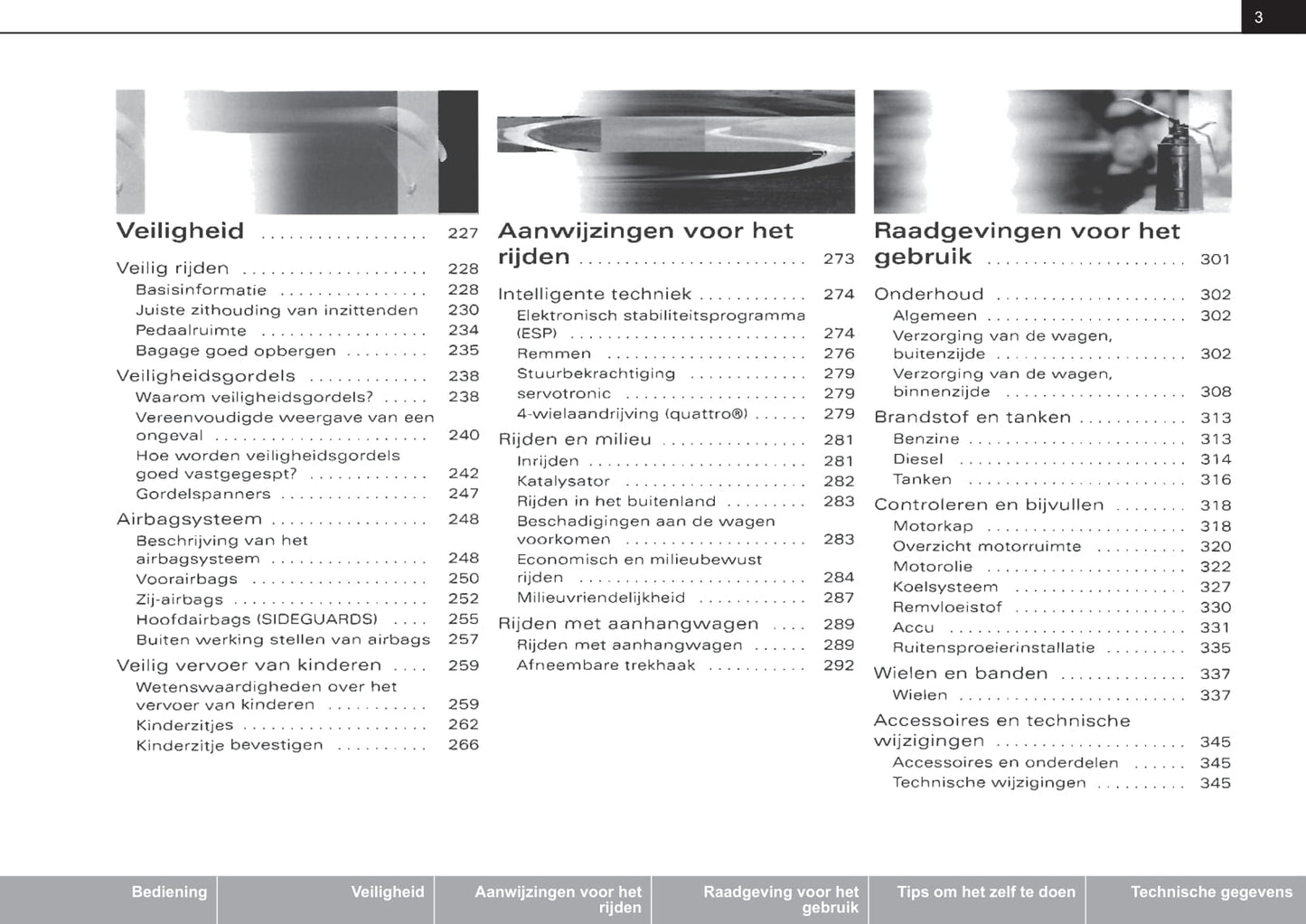 2001-2004 Audi A4 Avant Gebruikershandleiding | Nederlands