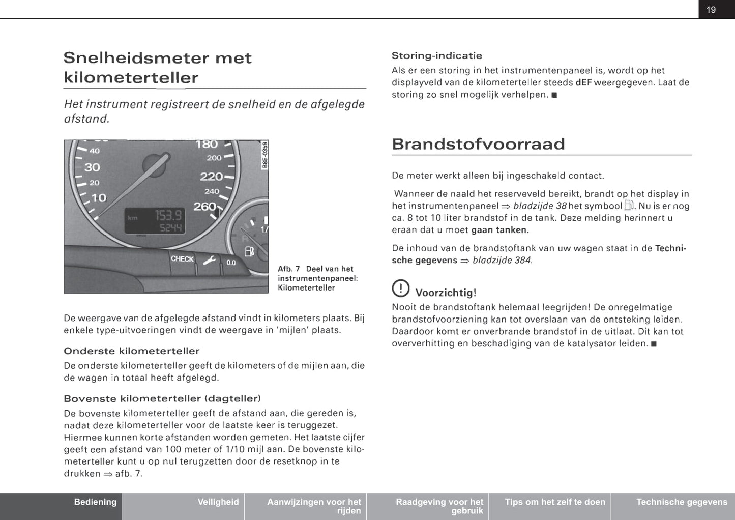 2001-2004 Audi A4 Avant Gebruikershandleiding | Nederlands