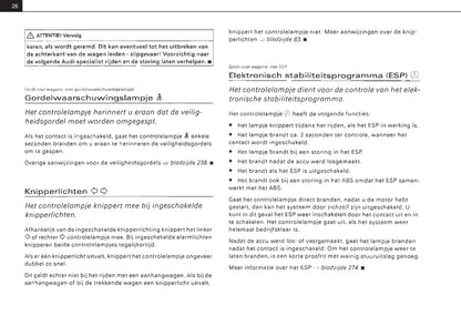 2001-2004 Audi A4 Avant Gebruikershandleiding | Nederlands