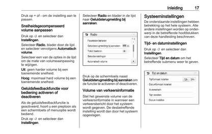 Opel Corsa Infotainment System Handleiding 2014 - 2018