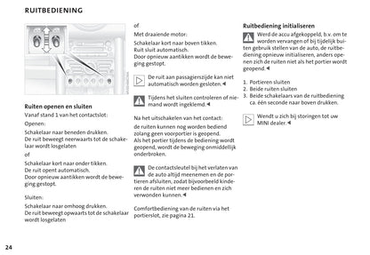 2001-2006 Mini Cooper/Cooper S/One Owner's Manual | Dutch