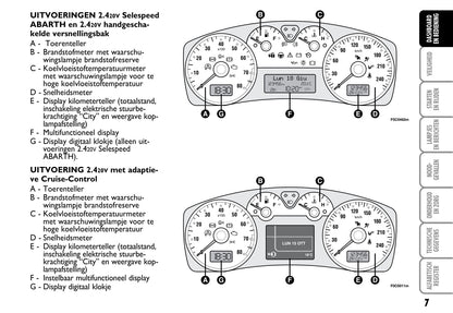 2003-2004 Fiat Stilo Bedienungsanleitung | Niederländisch