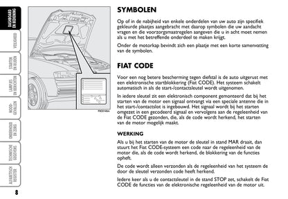 2003-2004 Fiat Stilo Bedienungsanleitung | Niederländisch