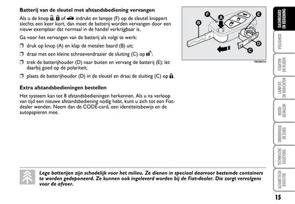 2003-2004 Fiat Stilo Bedienungsanleitung | Niederländisch