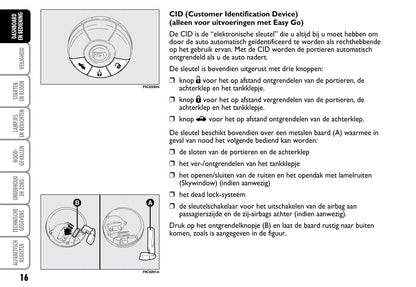 2003-2004 Fiat Stilo Bedienungsanleitung | Niederländisch