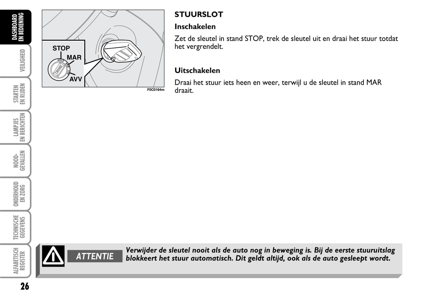 2003-2004 Fiat Stilo Bedienungsanleitung | Niederländisch