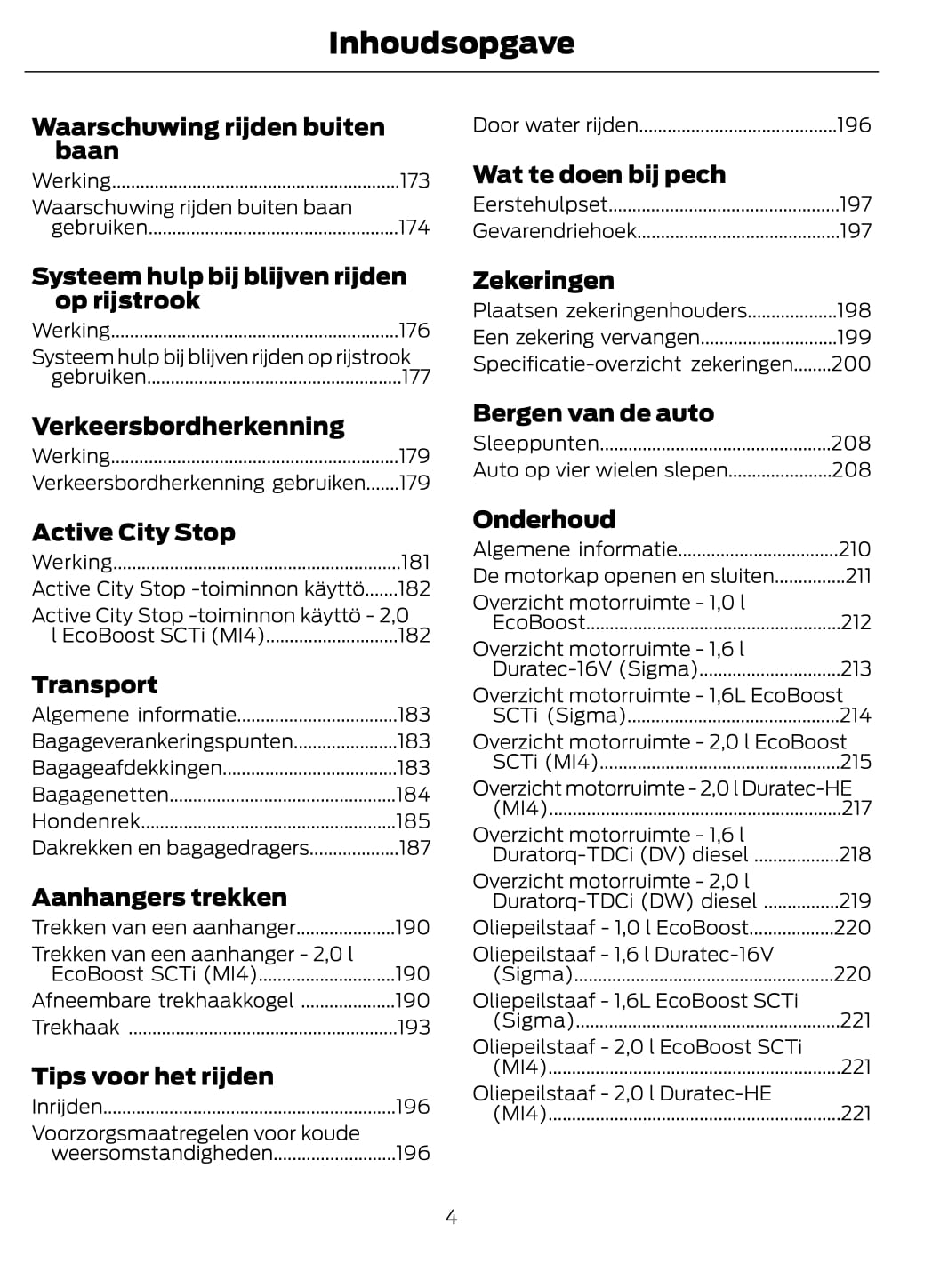 2012 Ford Focus Bedienungsanleitung | Niederländisch