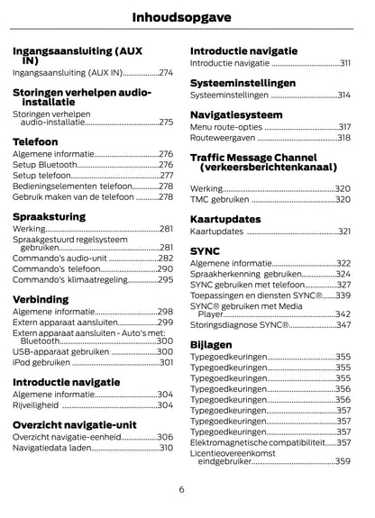 2012 Ford Focus Bedienungsanleitung | Niederländisch