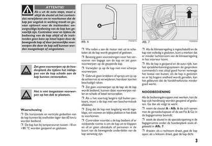 2009-2010 Fiat 500C Owner's Manual | Dutch