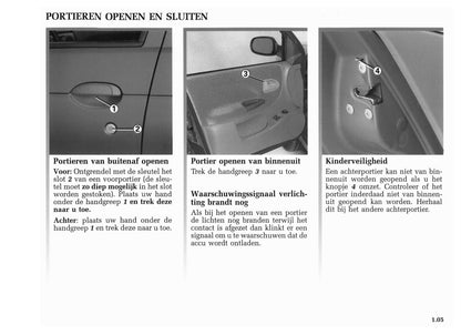 2001-2002 Renault Mégane Gebruikershandleiding | Nederlands