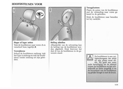 2001-2002 Renault Mégane Gebruikershandleiding | Nederlands