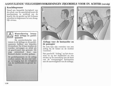 2001-2002 Renault Mégane Gebruikershandleiding | Nederlands