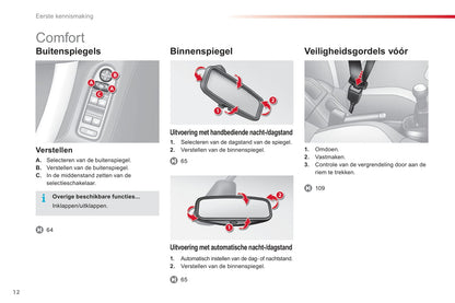 2015-2016 Citroën C3 Owner's Manual | Dutch